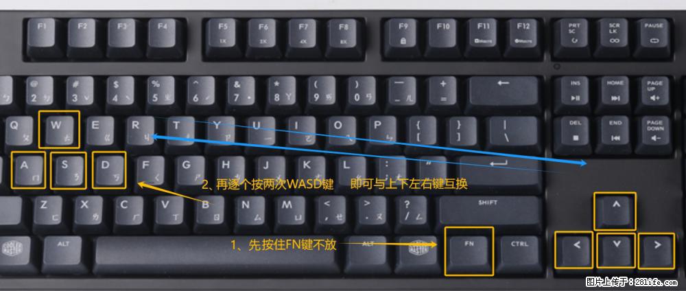 键盘，怎样把wasd键与上下左右方向键互换？ - 生活百科 - 保山生活社区 - 保山28生活网 bs.28life.net